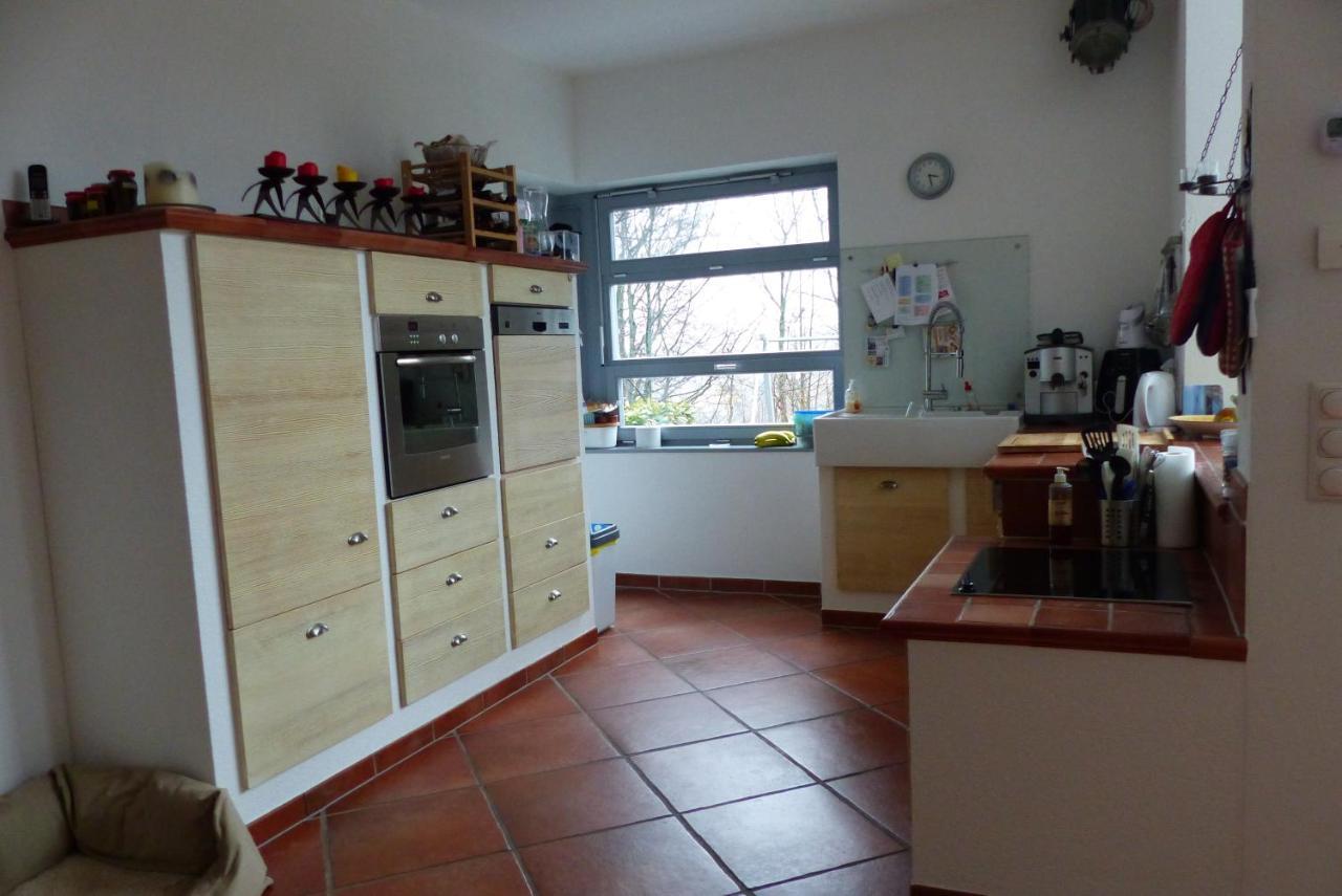 Rhoenhaus Mit Kreuzbergblick Bischofsheim an der Rhön Esterno foto